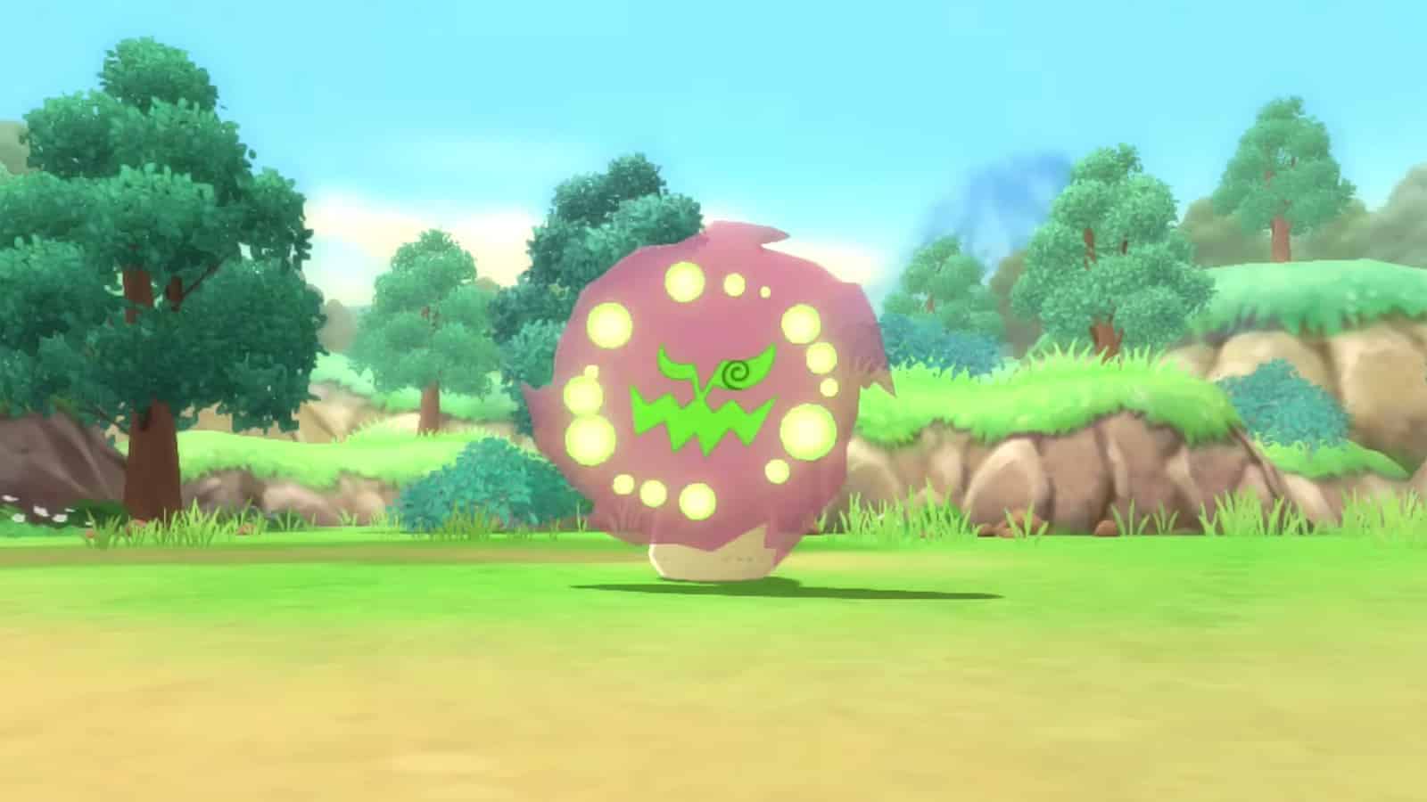 Spiritomb appearing in Pokemon Diamond and Pearl
