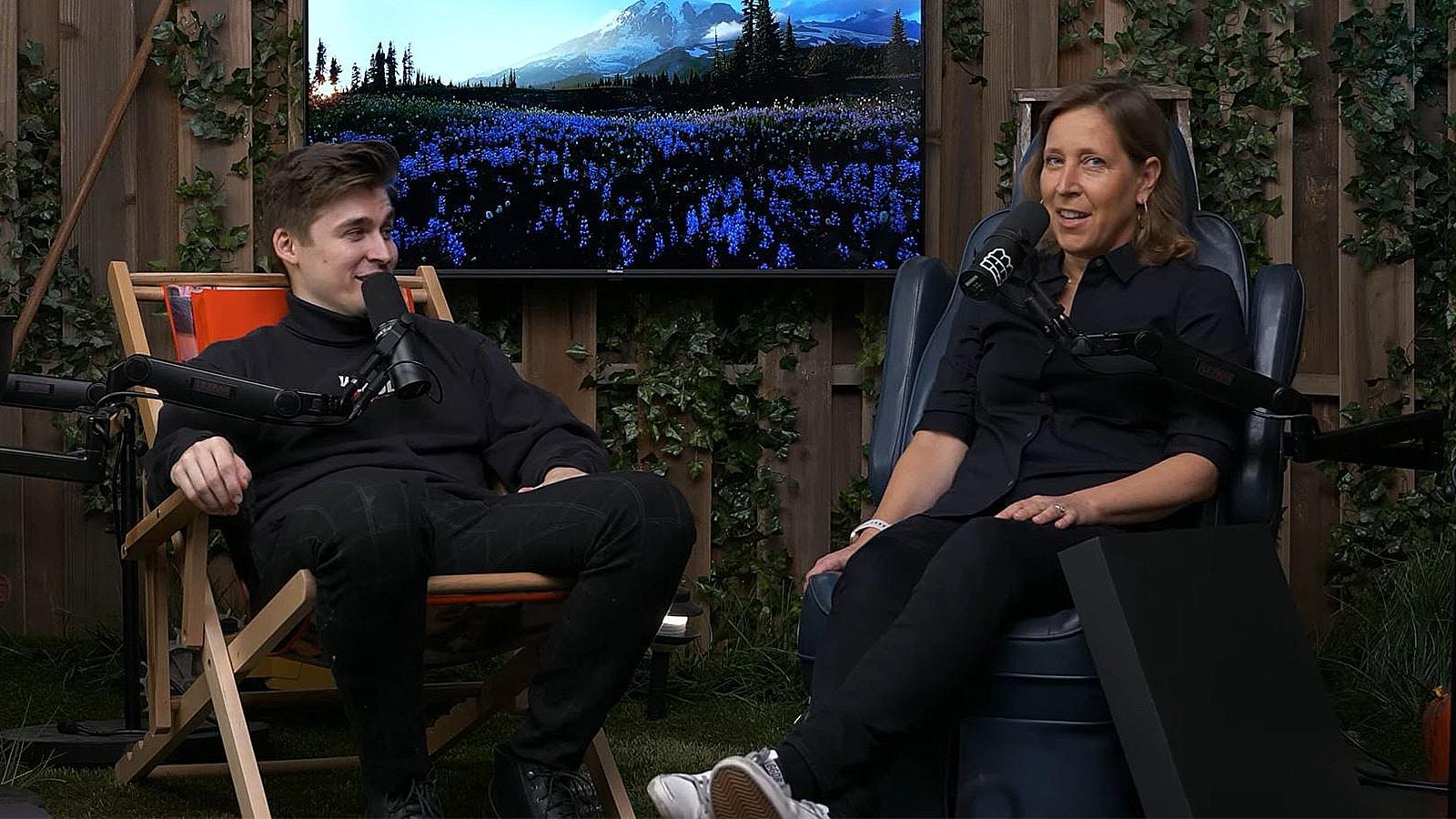 Susan Wojcicki talks with Ludwig about YouTube dislikes