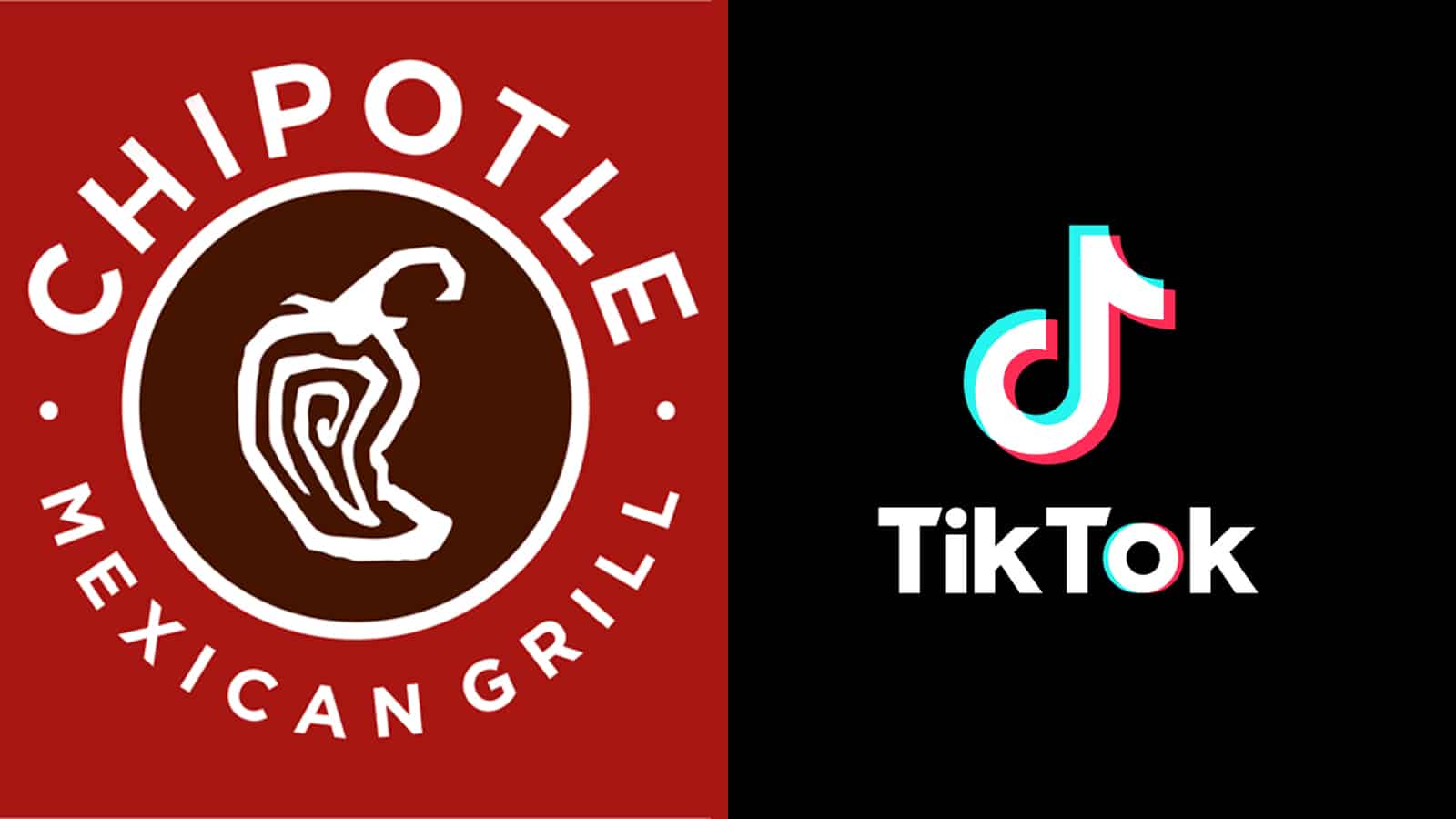 an image of tiktok and chipotle