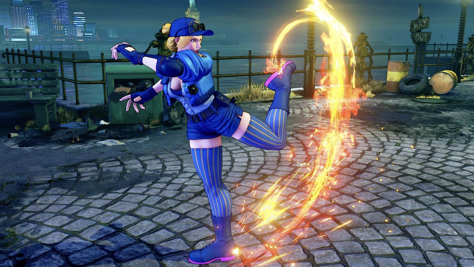 Lucia in Street Fighter 5 