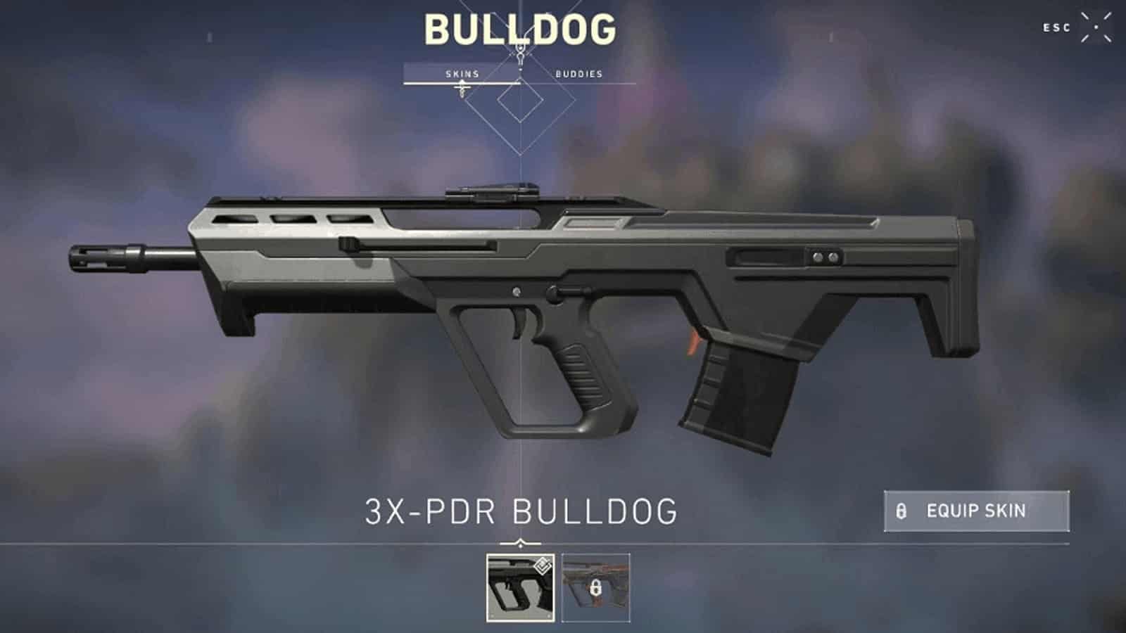 valorant bulldog weapon 