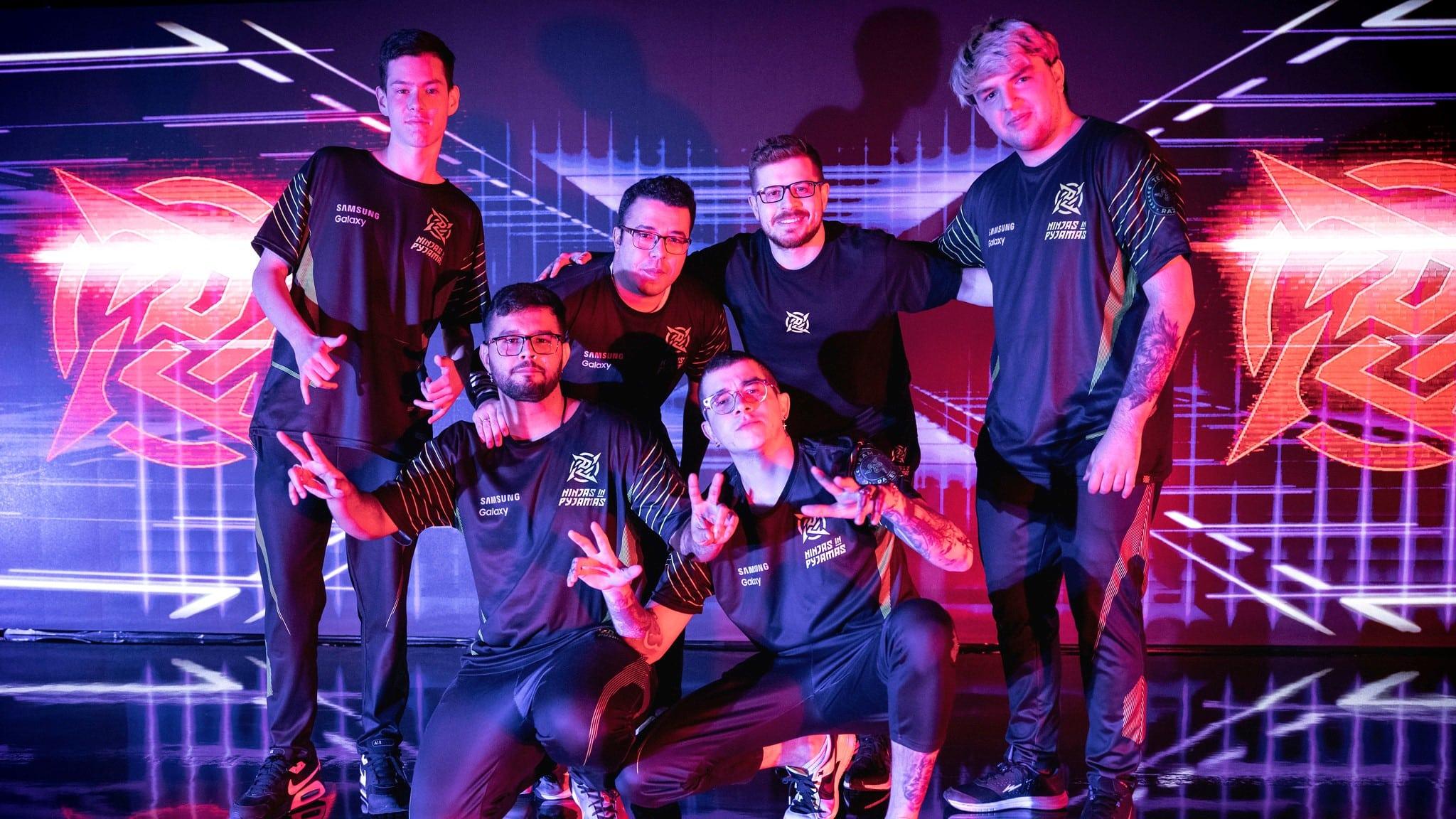NIP pose after defeating Fnatic at VCT Masters Iceland