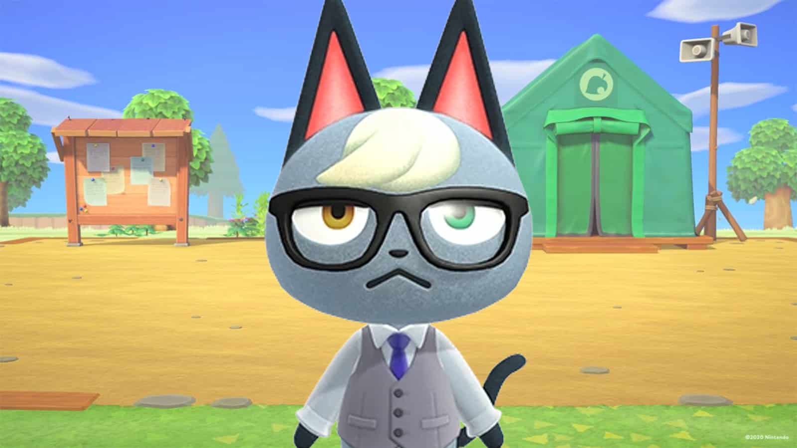 Raymond in Animal Crossing New Horizons