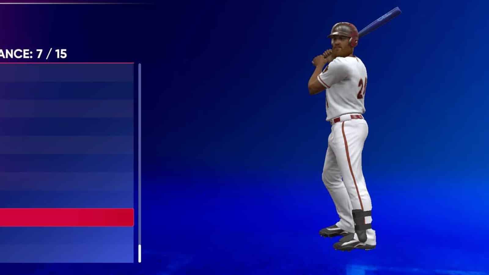 CHipper JOnes's 2008 Batting stance in MLB the Show