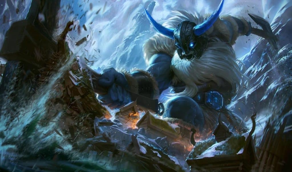 Glacial Olaf in League of Legends