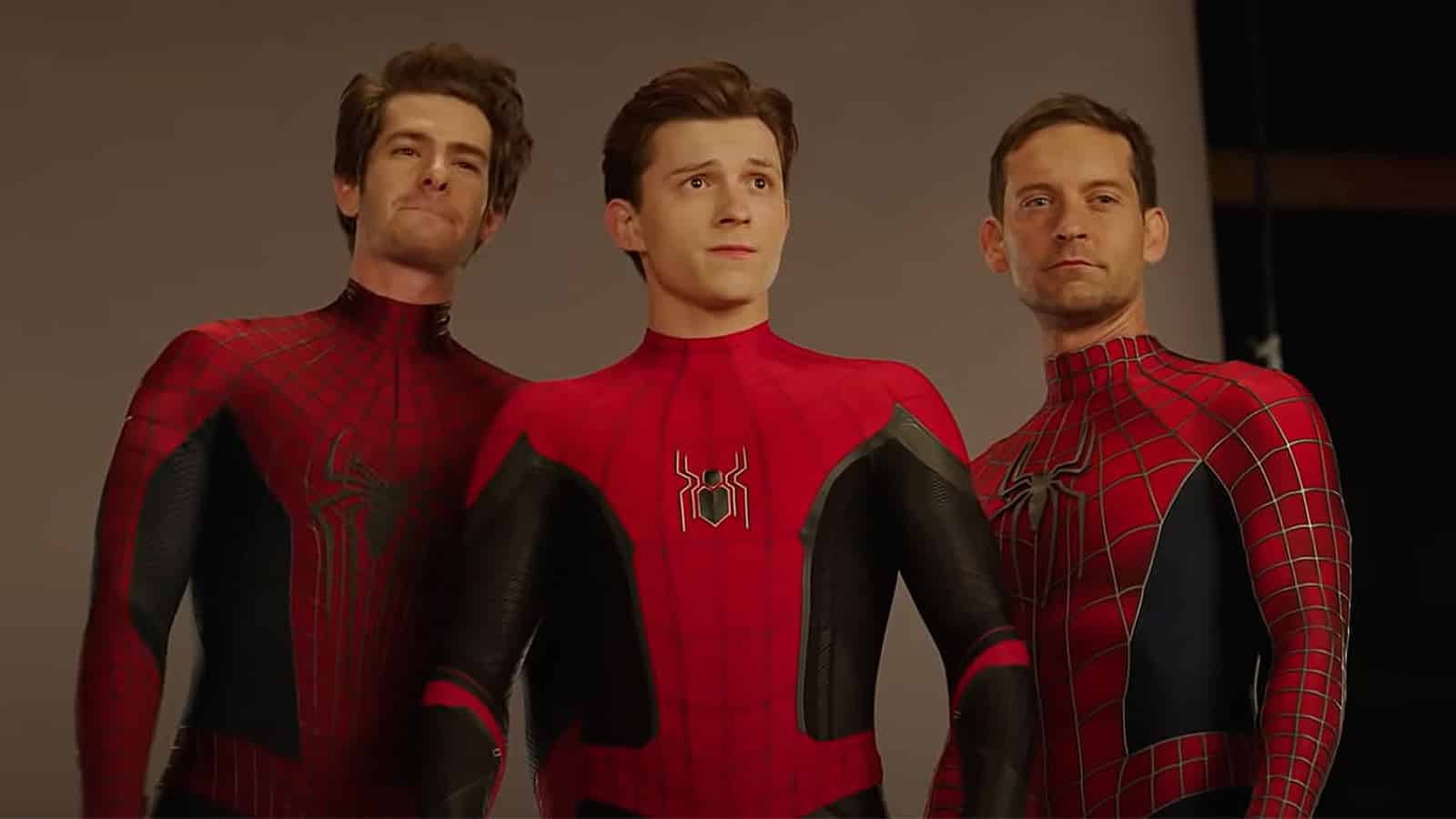 The Spider-Men Andrew Garfield Tobey Maguire Tom Holland