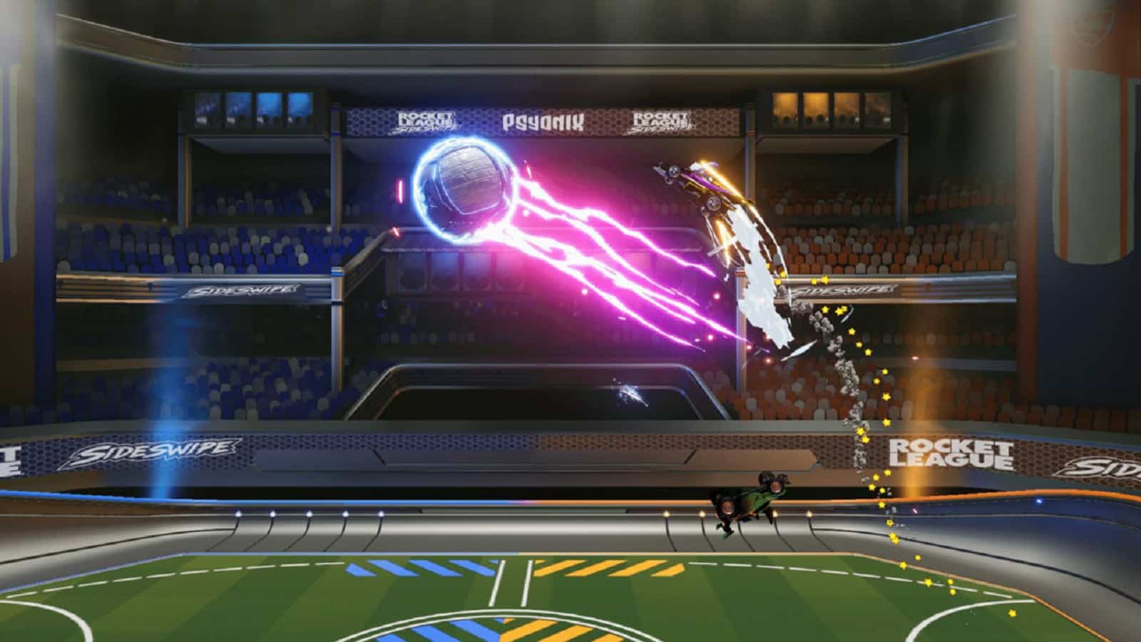 in-game screenshot of Rocket League Sideswipe