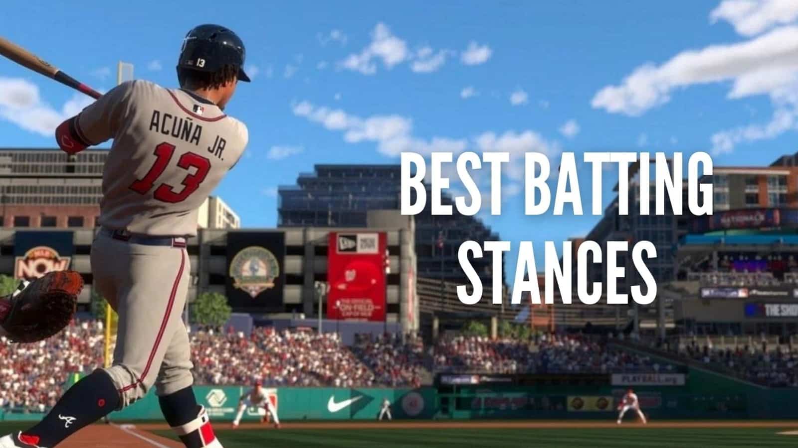 MLB The Show 22 batting stances guide