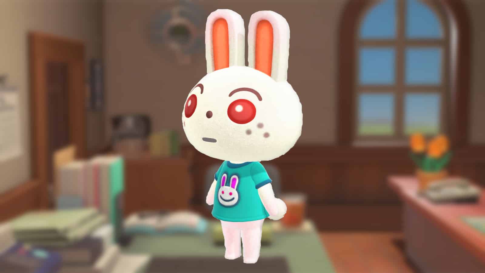 Ruby appearing in Animal Crossing New Horizons