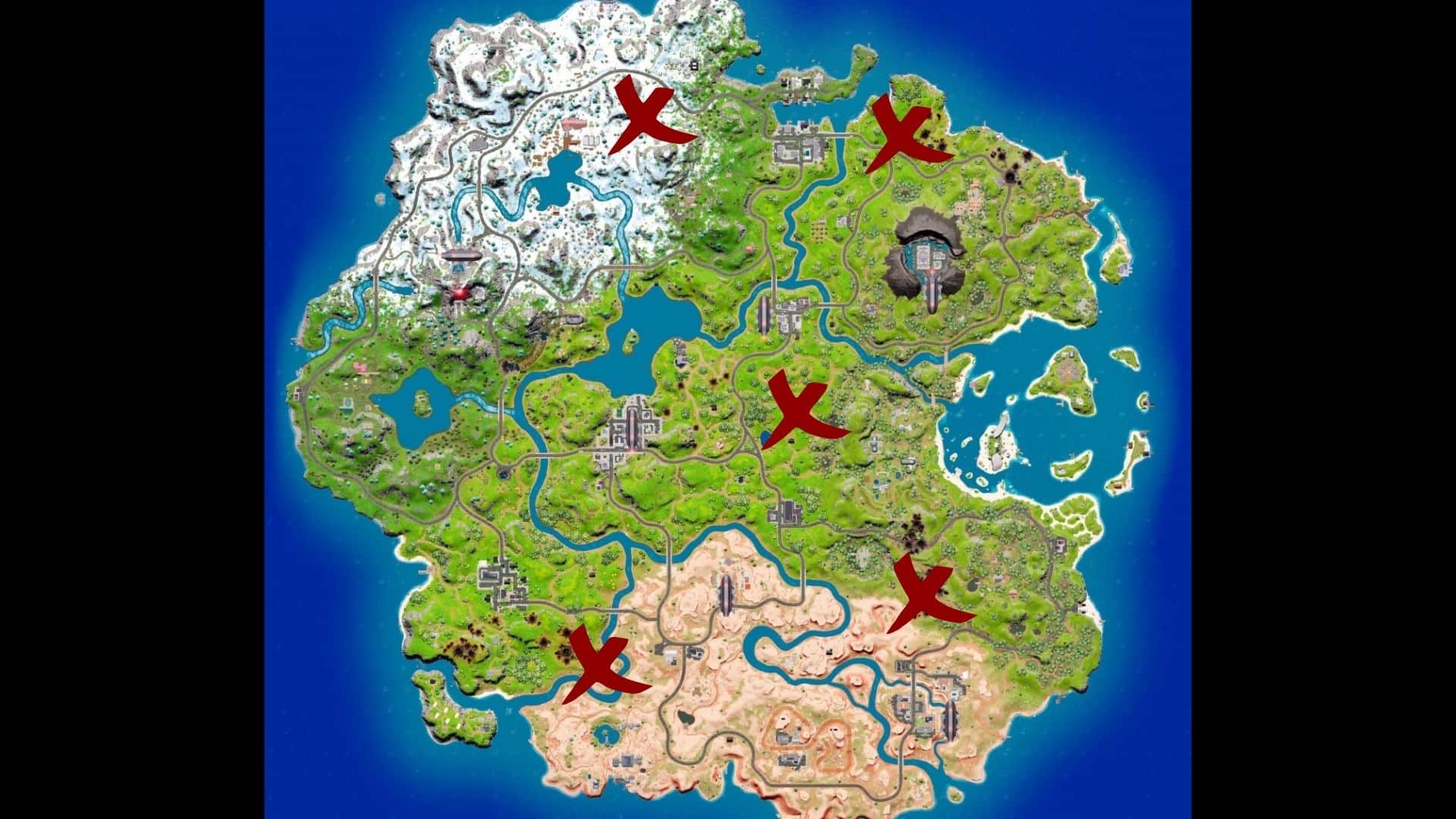 the locations of IO base compromised intel in fortnite