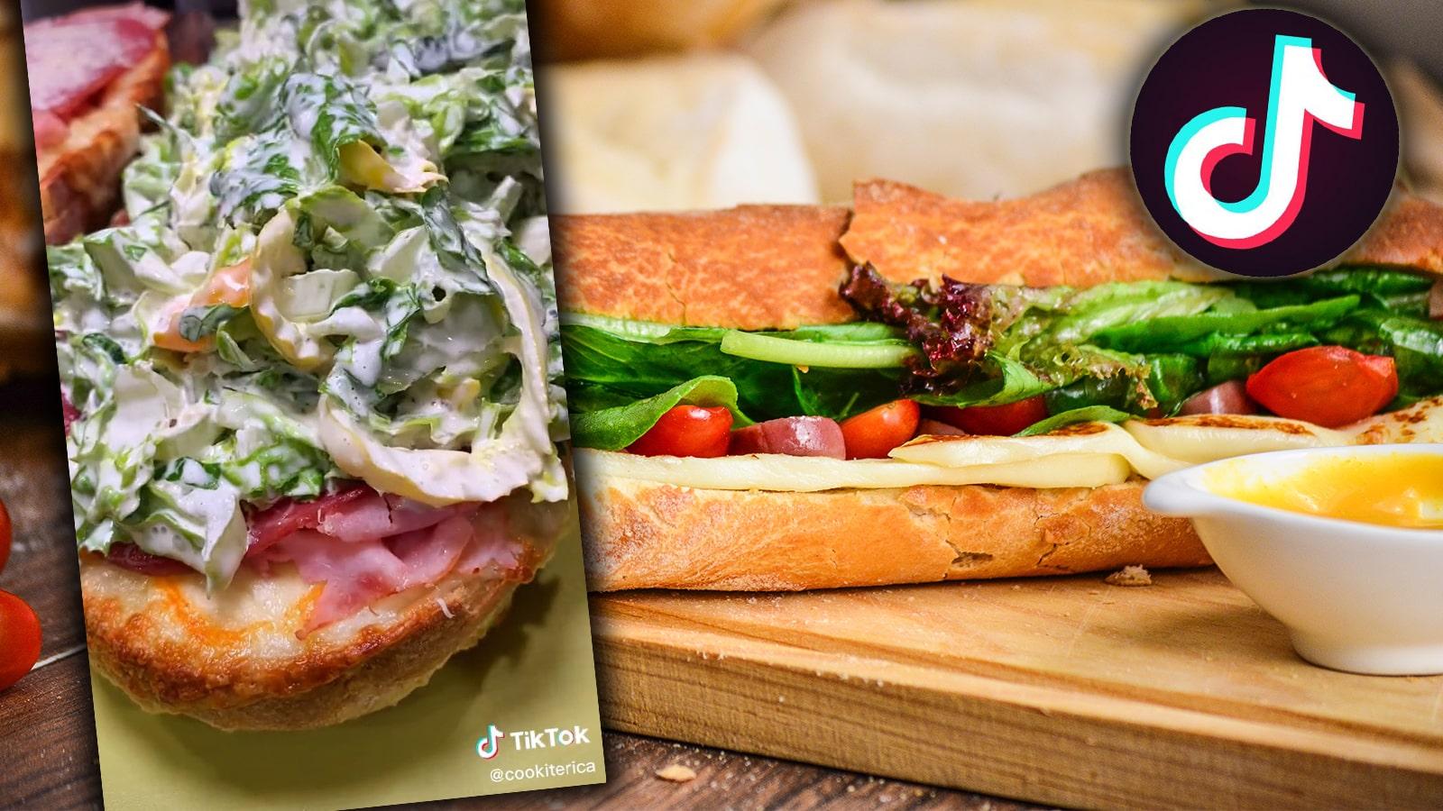 What is tiktok's viral grinder sandwich