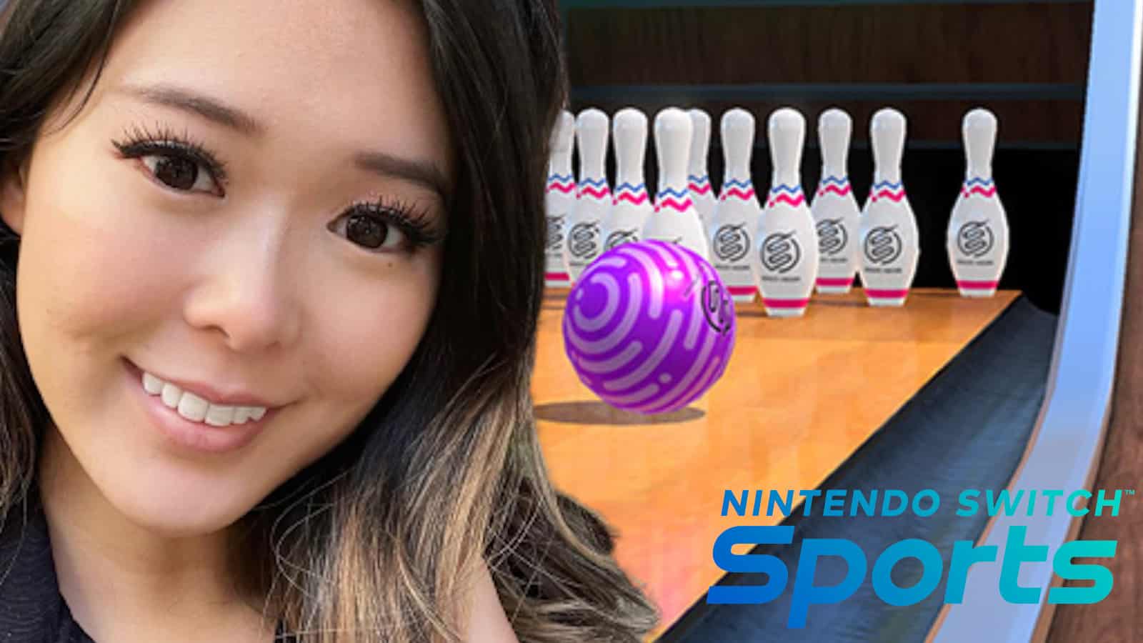 ExtraEmily bowls a 300 in Switch sports