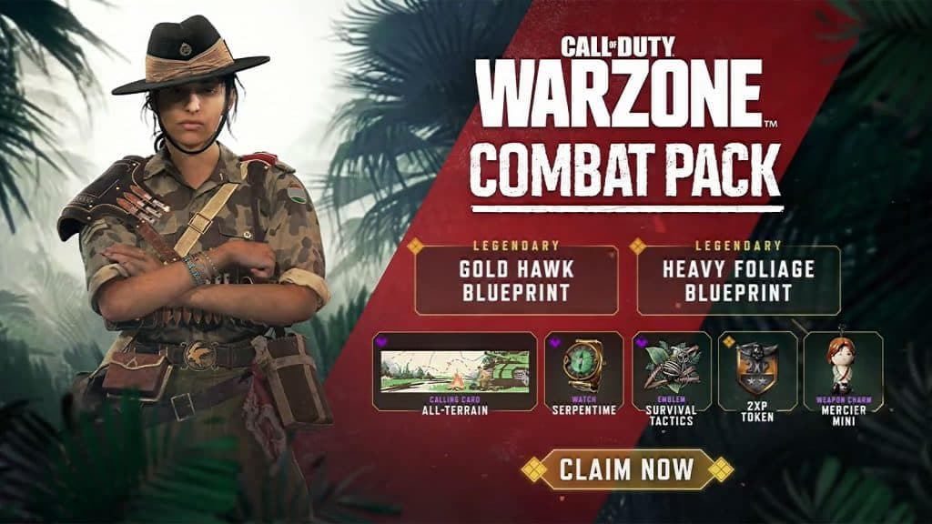 Odyssey Combat Pack listed for Call of Duty Warzone