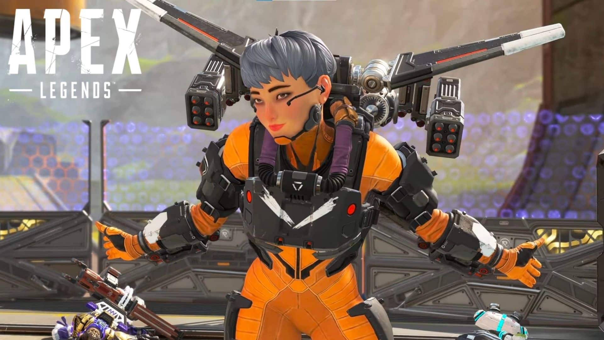 Valkyrie in Apex Legends with her jets