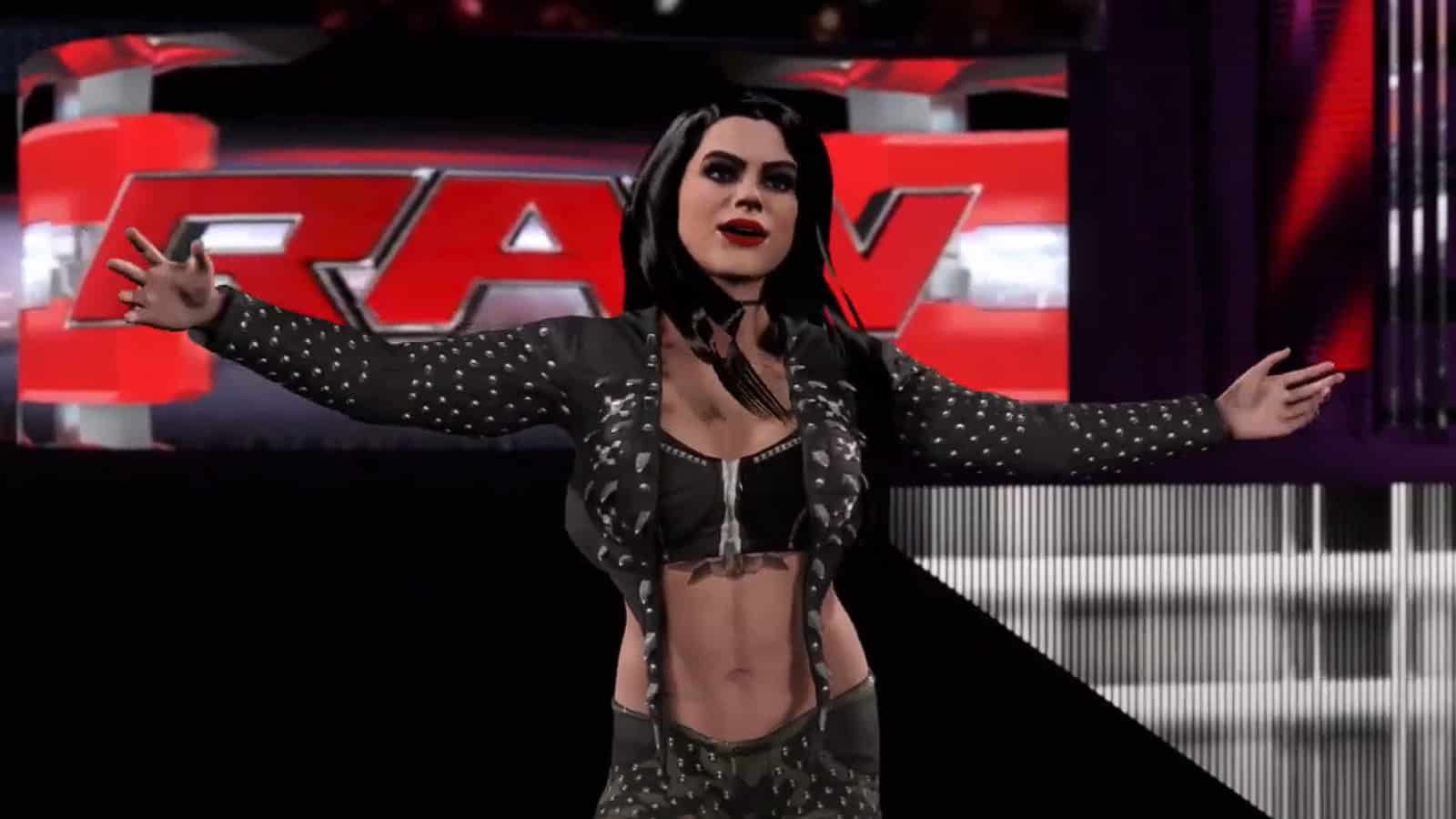 an image of paige in wwe 2k22