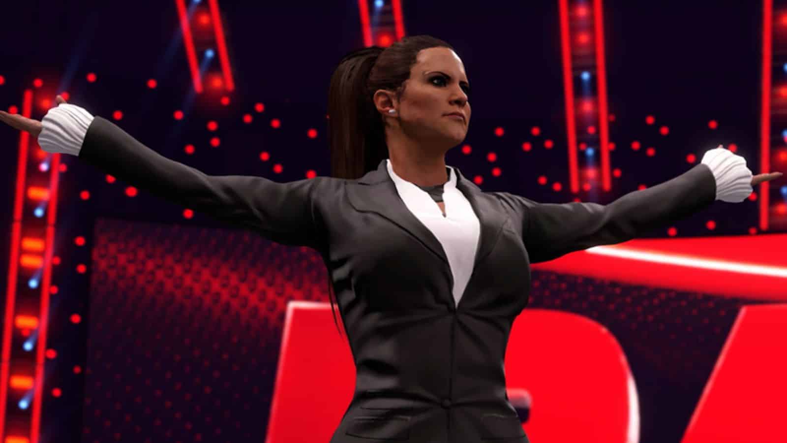 Steph mcmahon in wwe 2k22