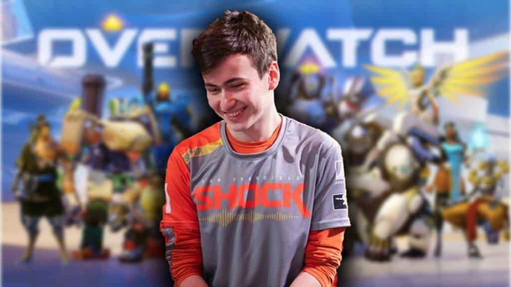 Super played professional Overwatch for San Francisco Shock