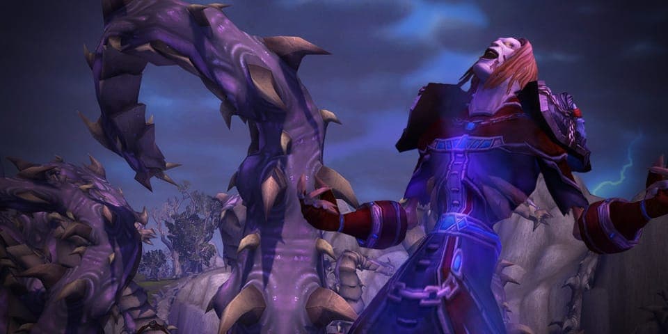 world of warcraft wow undead shadow priest casting spell