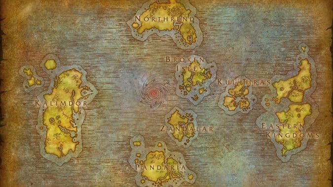 world of warcraft wow battle for azeroth bfa map