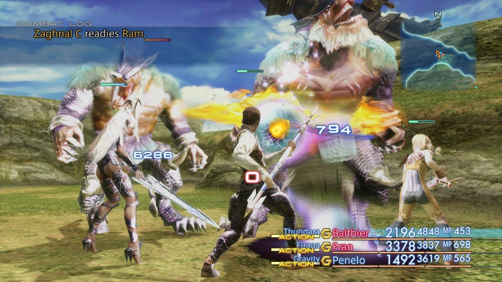 Final Fantasy 12 gameplay