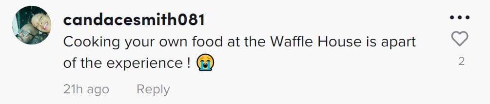 Waffle House comment 2