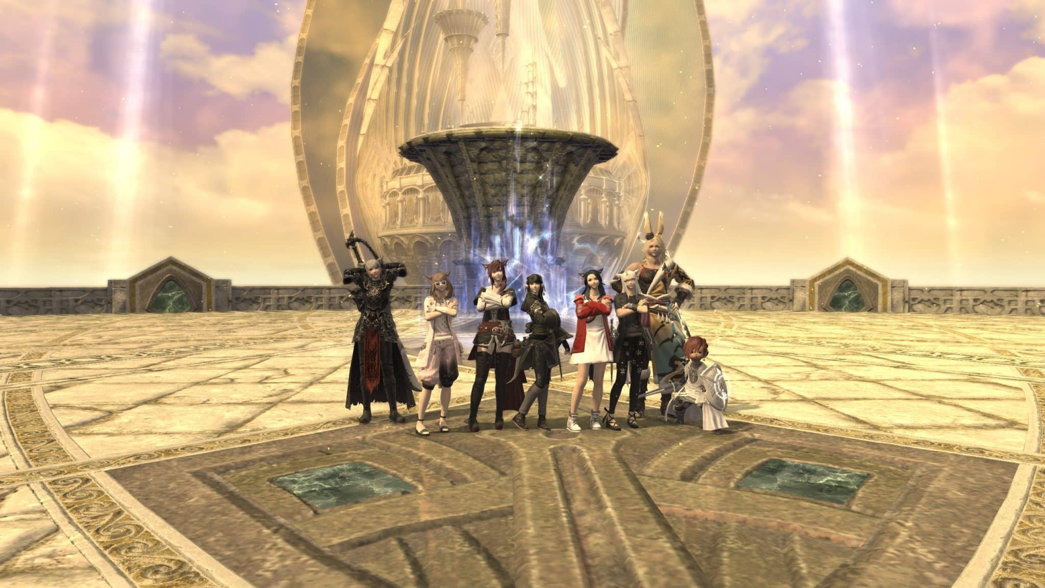 final fantasy xiv online ffxiv neverland in dragonsong's reprise raid after winning race to world first rwf
