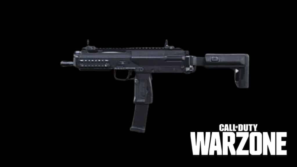 Warzone MP7 weapon preview screen