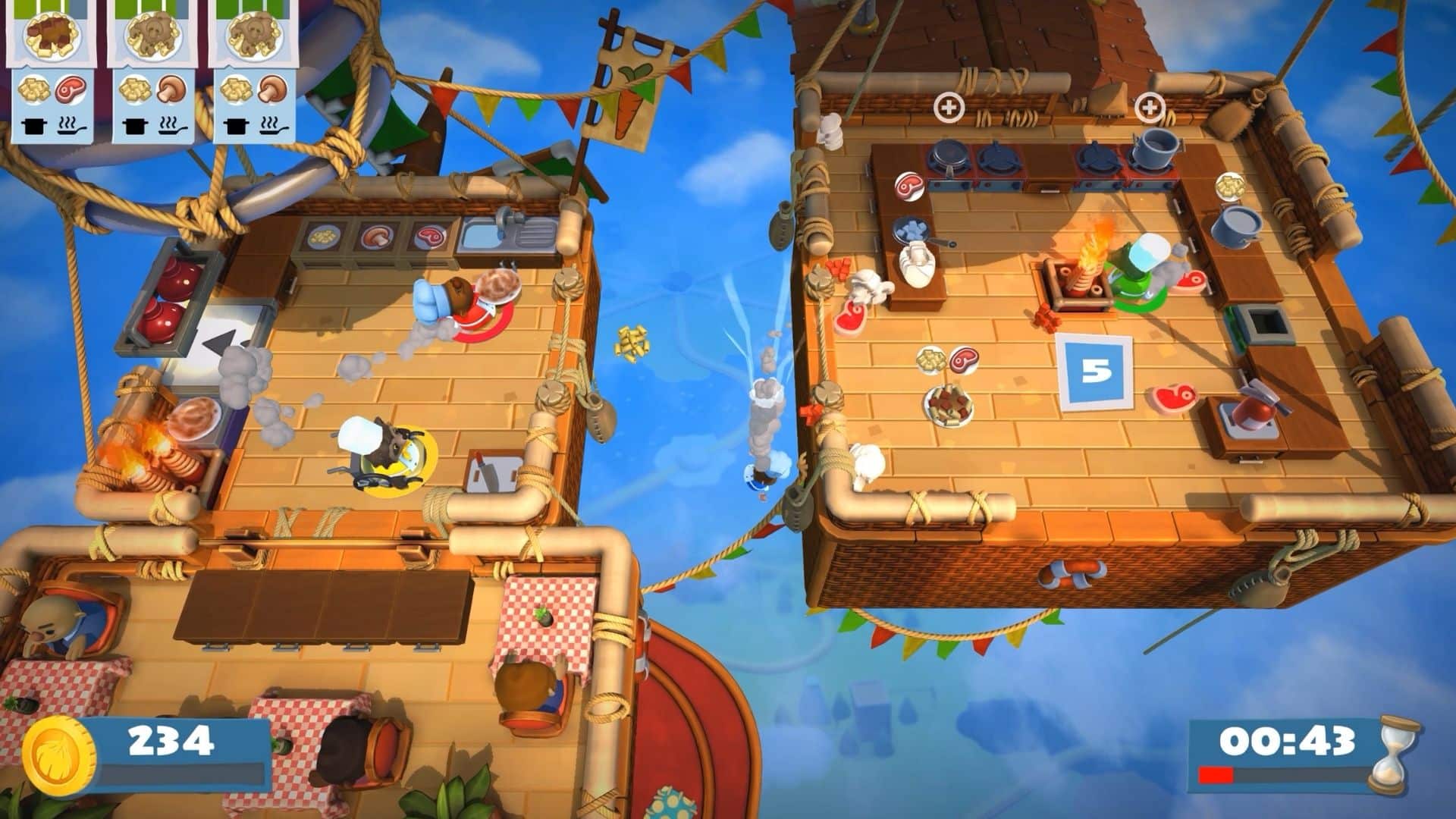 player cooking in overcooked
