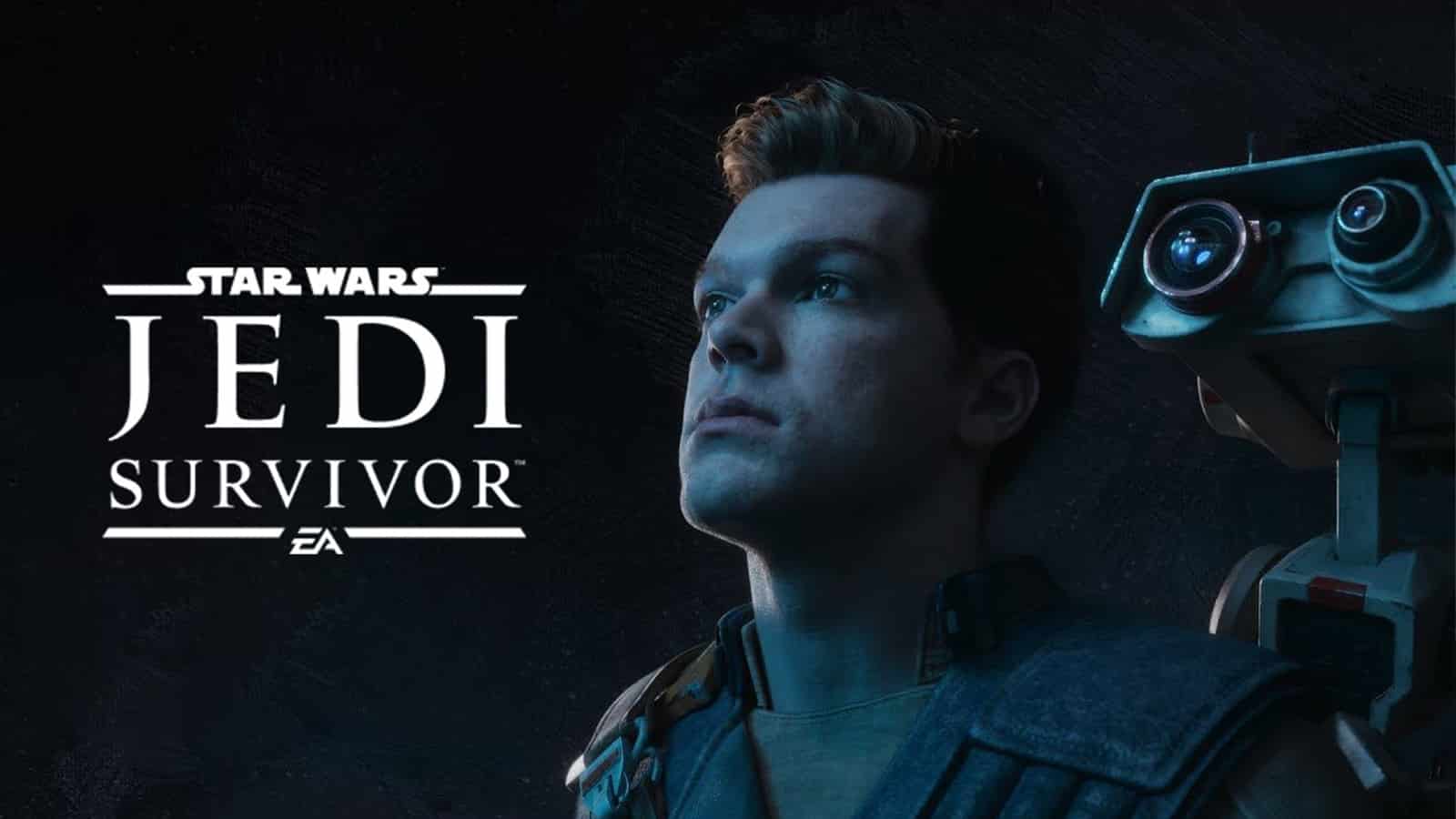 Cal Kestis and BD-1 looking into the distance as part of Star Wars Jedi: Survivor teaser.