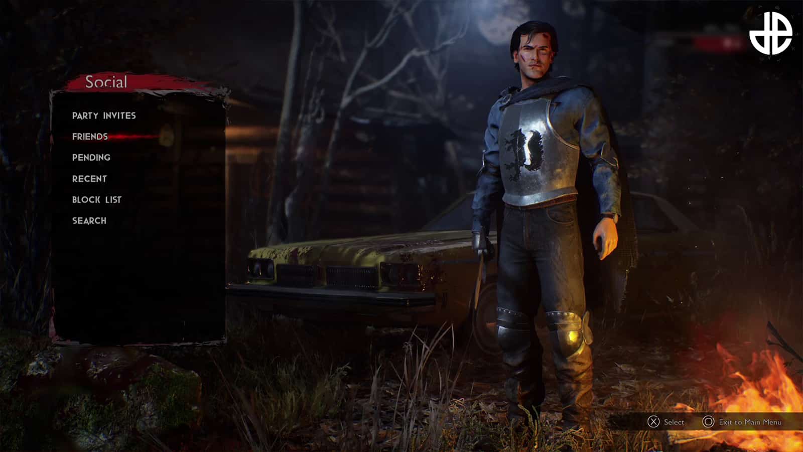 An image of Ash in Evil Dead The Game
