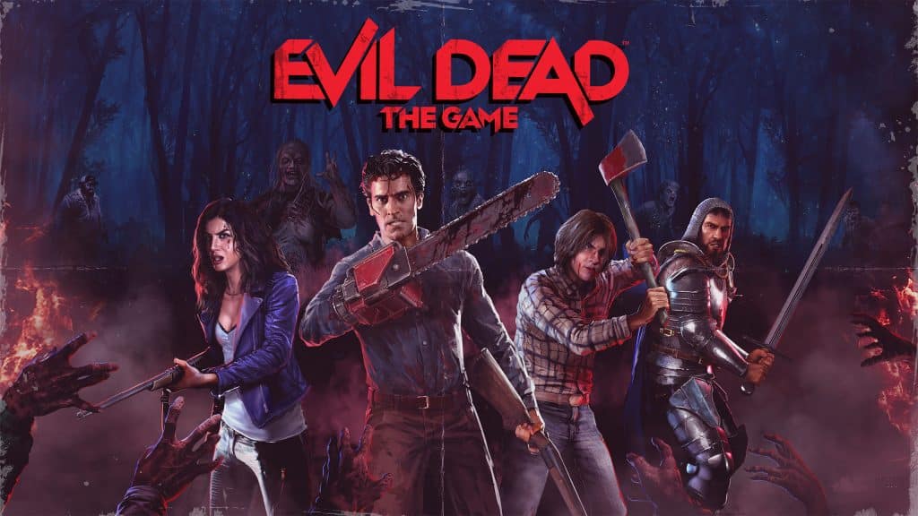 Evil Dead: The Game official game poster