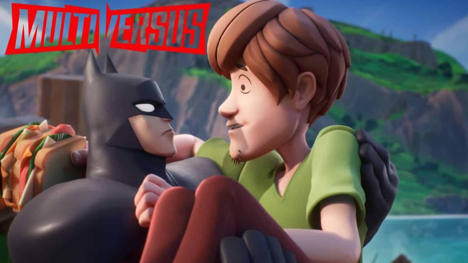 an image of Batman and Shaggy in MultiVersus