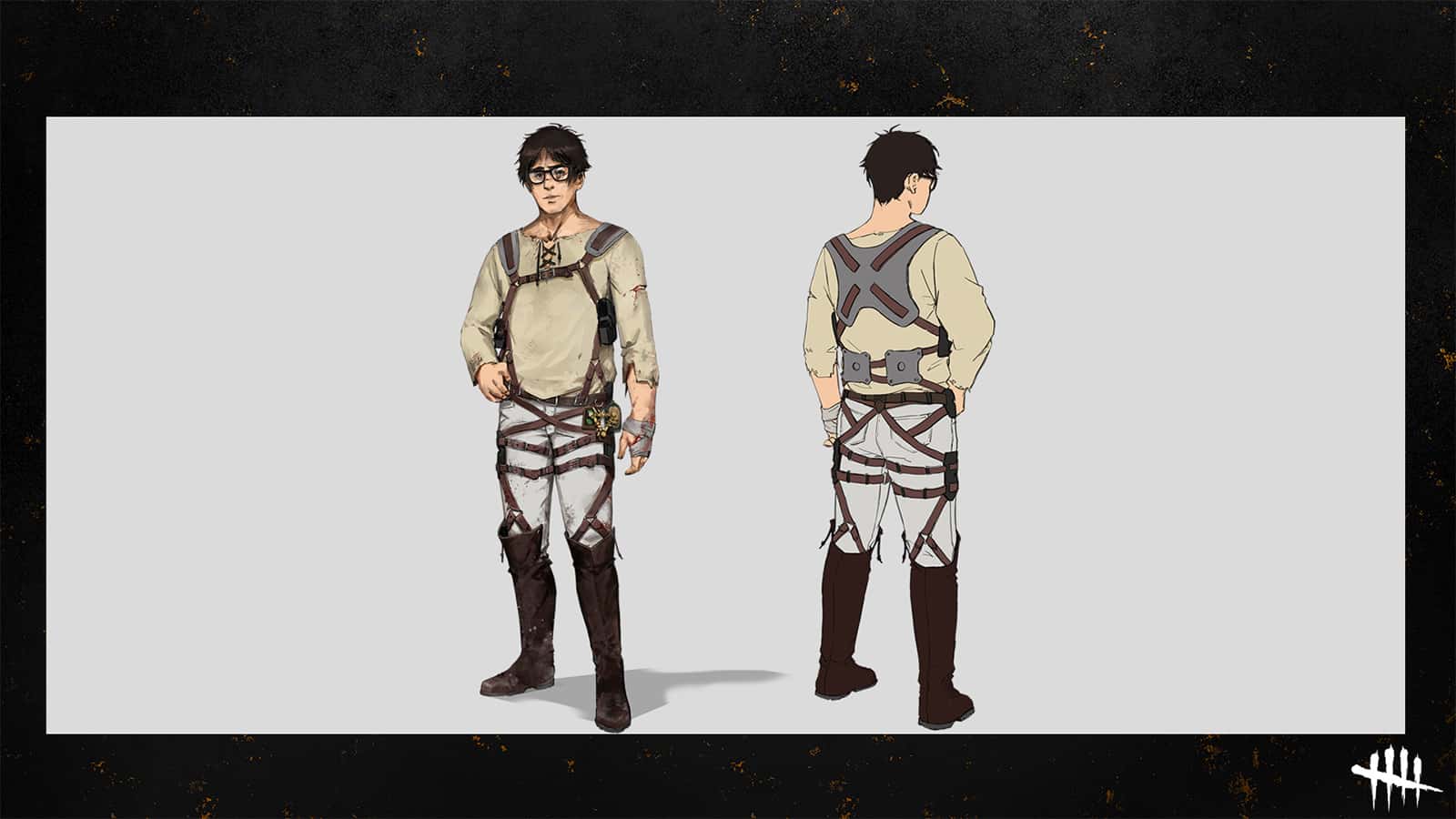Dwight's Attack on Titan Collection outfit in Dead by Daylight