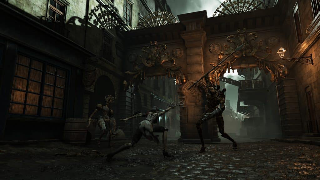 Steelrising screenshot showcasing combat