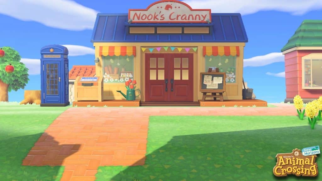 Nook's Cranny in Animal Crossing: New Horizons