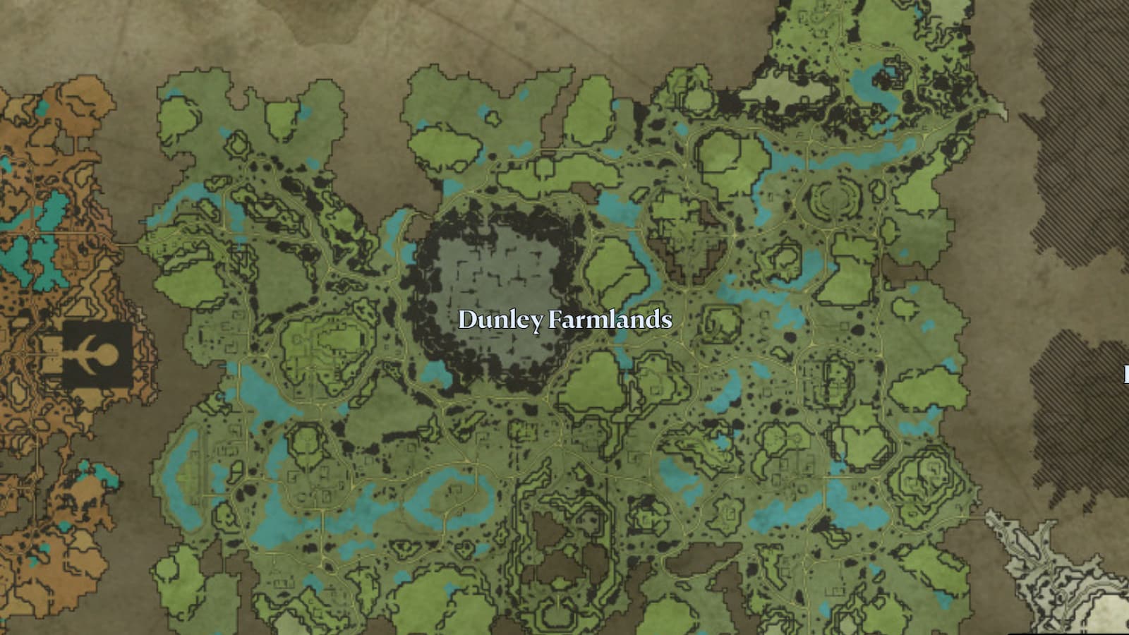 v rising dunley farmlands base location on map