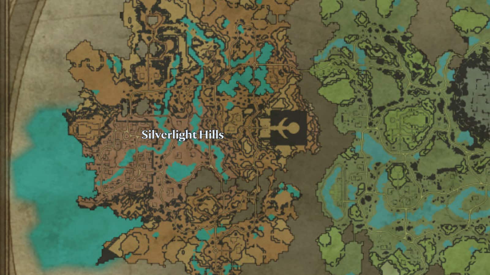 v rising silverlight hills map location
