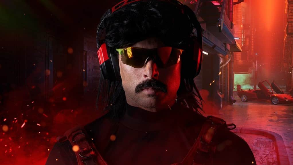 Dr Disrespect most popular twitch streamers by state