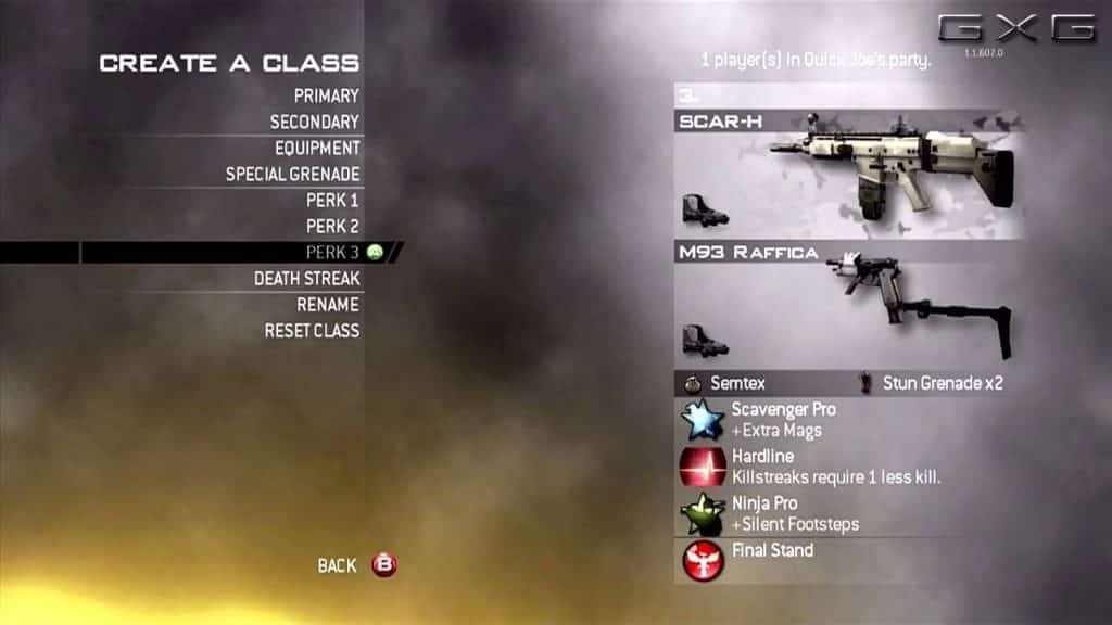 Modern Warfare 2 class pro perks