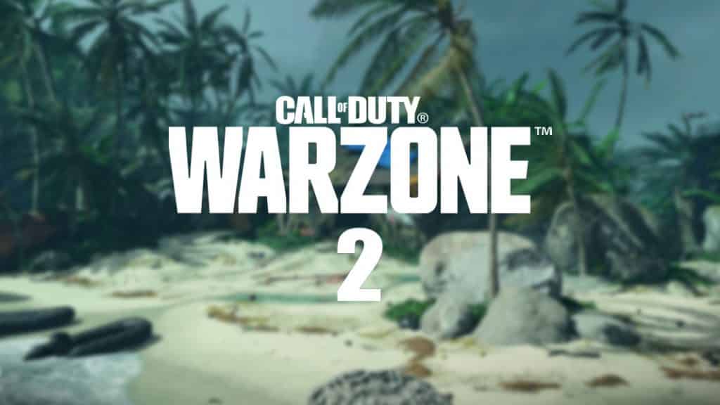 Black Ops 4 Contraband Map with Warzone 2 Logo