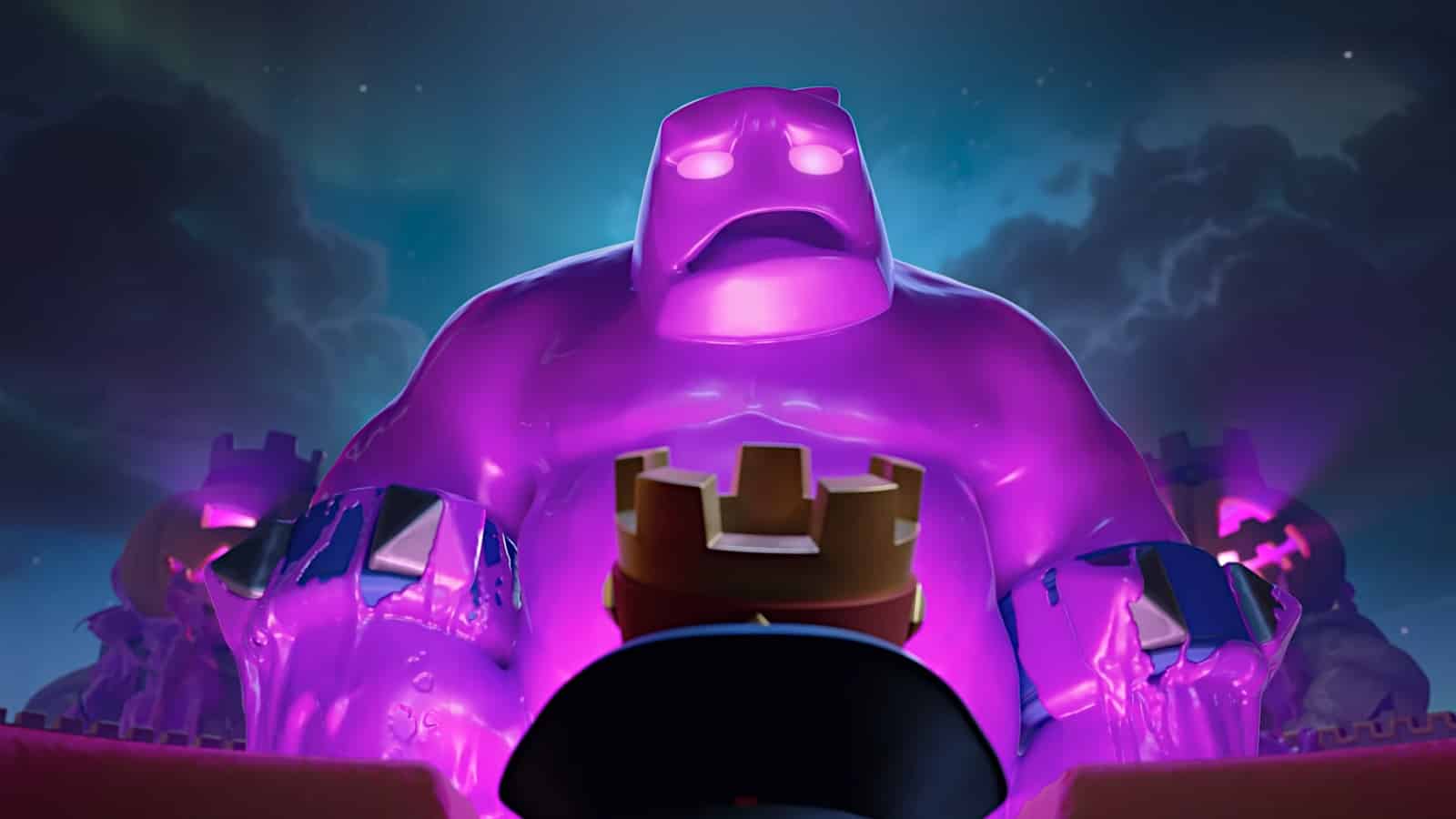 cover art for the Elixir Golem in Clash Royale