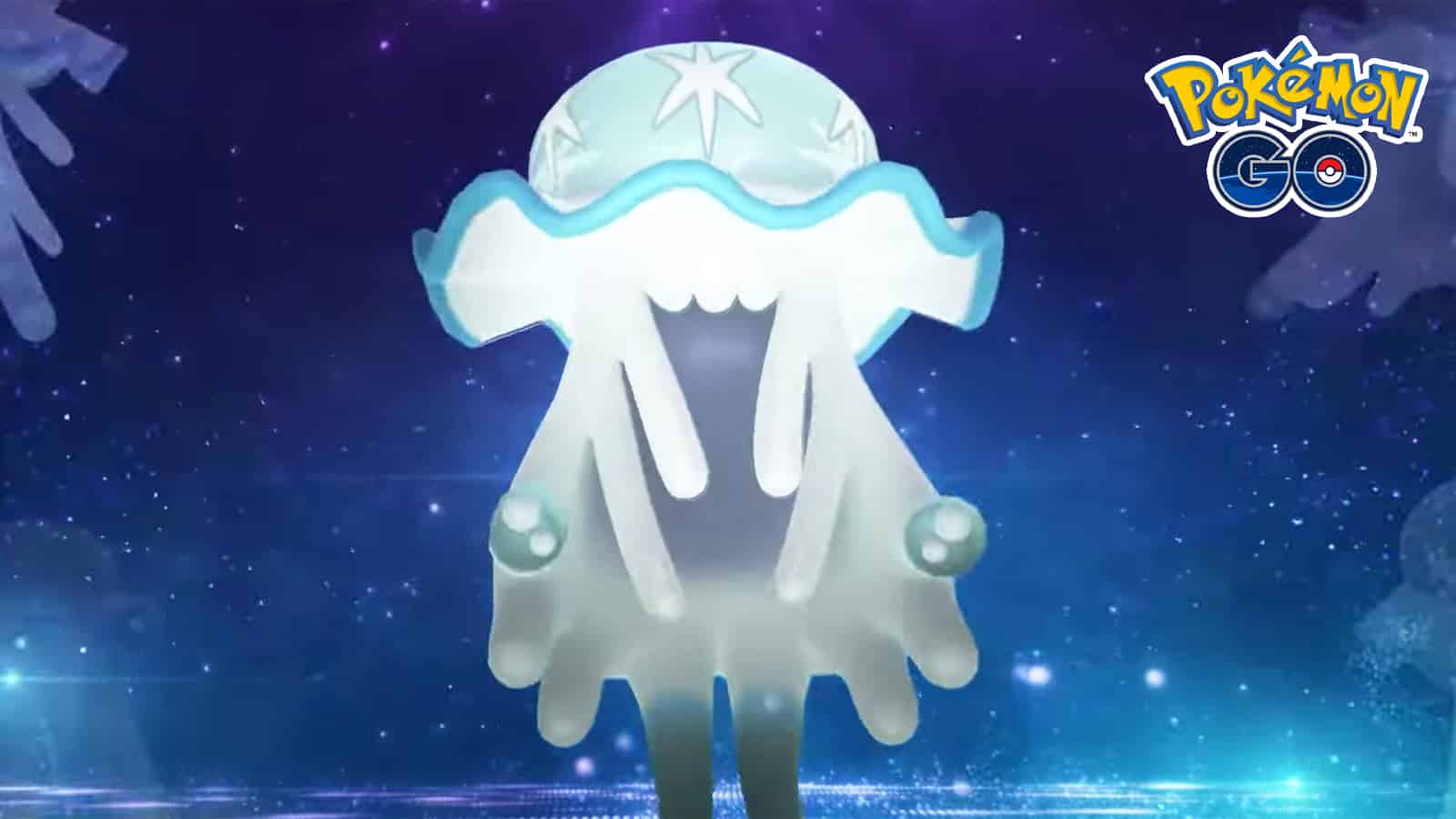 Ultra Beast Nihilego appearing in Pokemon Go