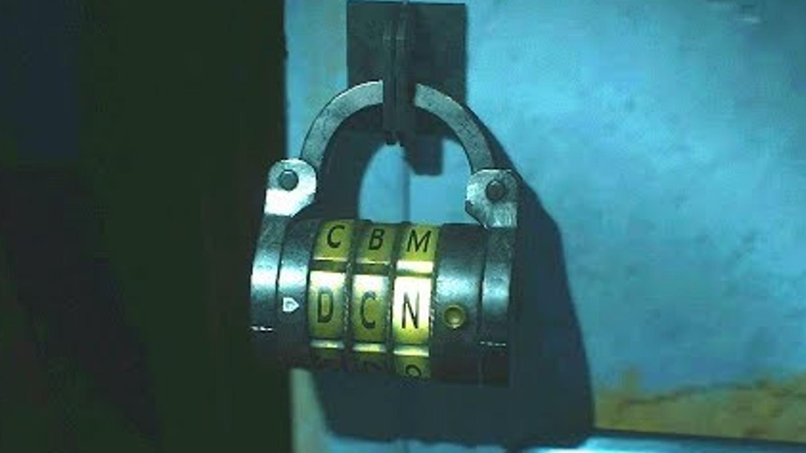 Resident Evil 2 locker code