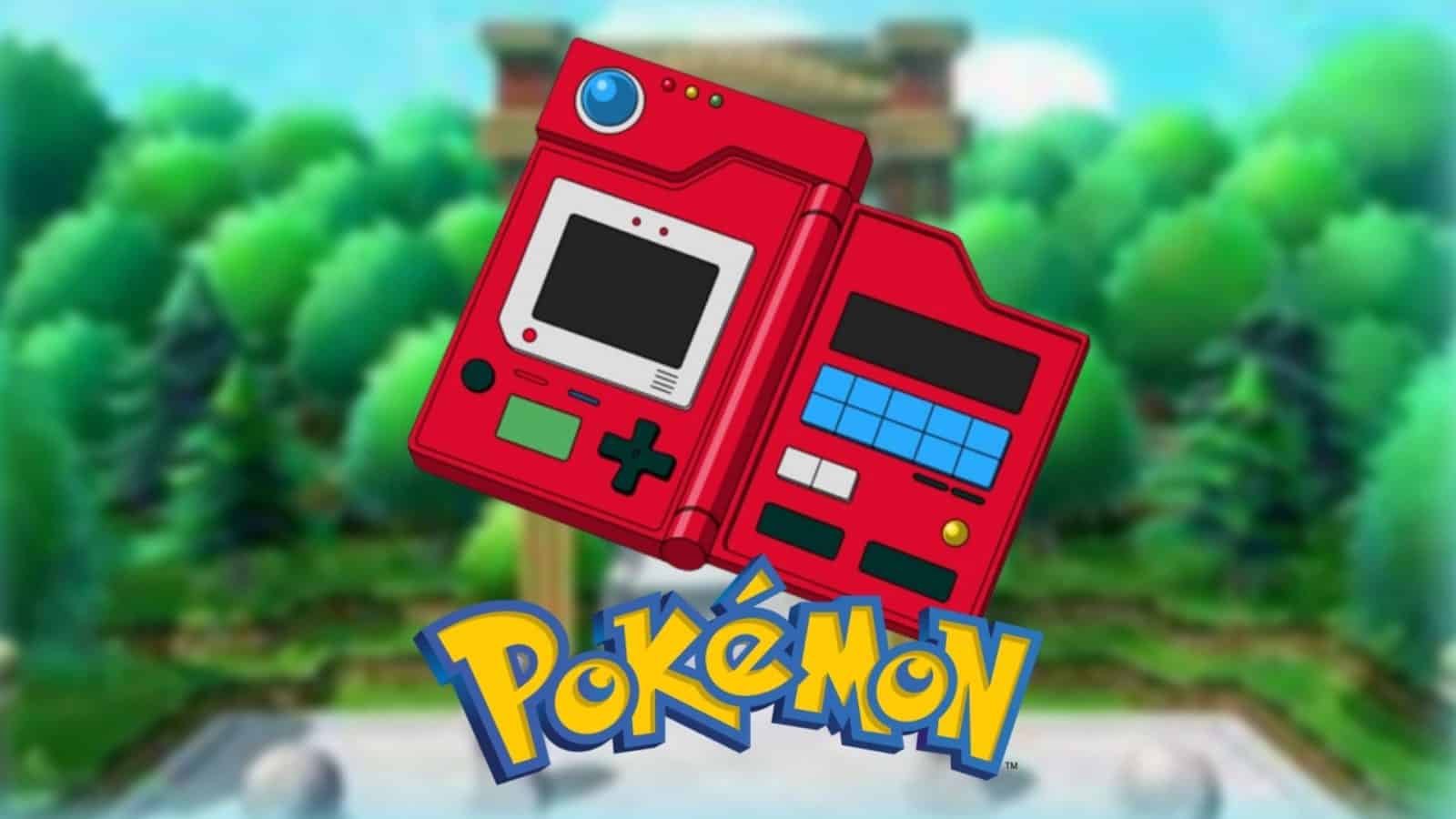 pokemon pokedex with official logo