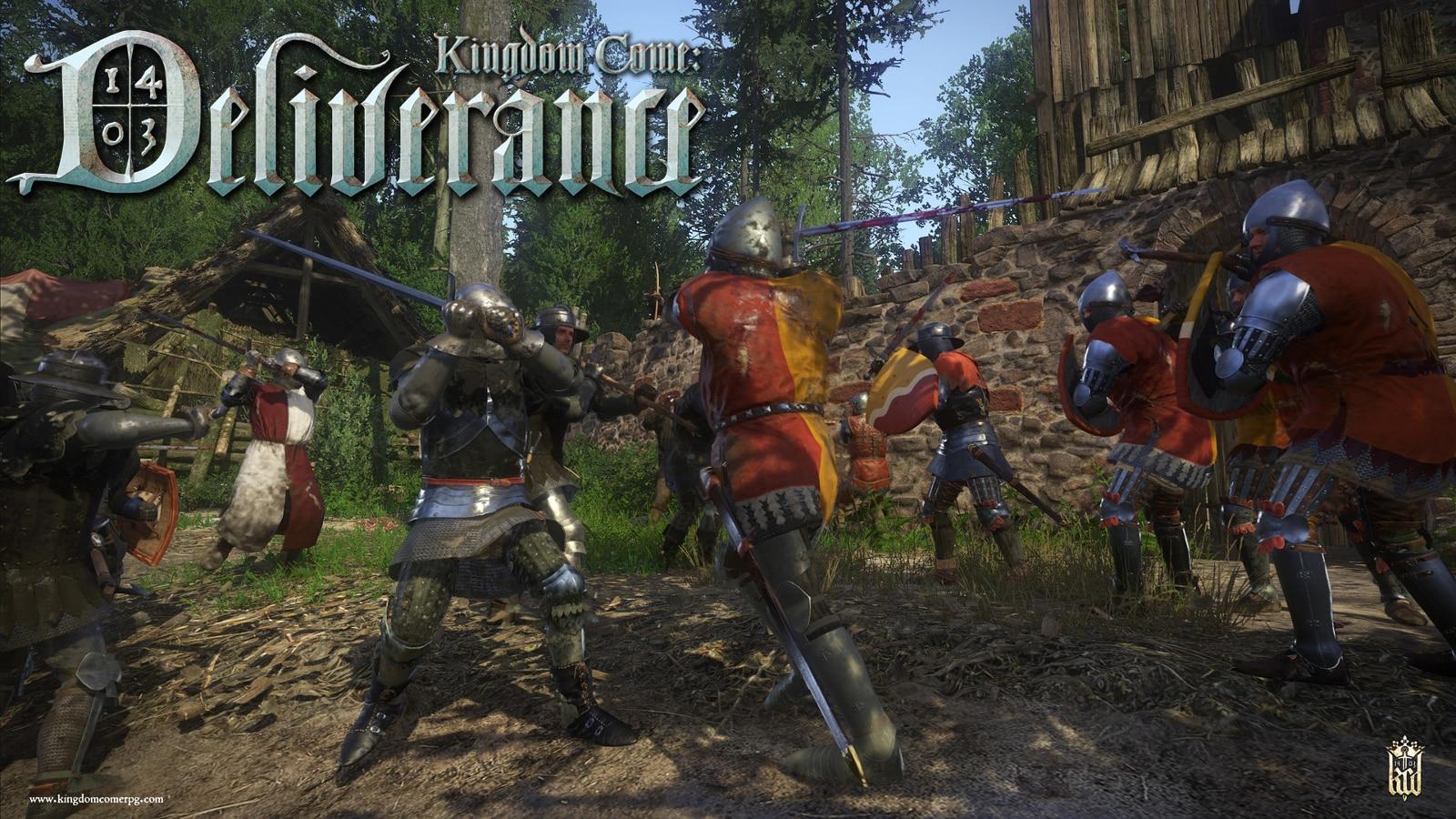 An image of Kingdom Come Deliverance gameplay, which is like Skyrim.