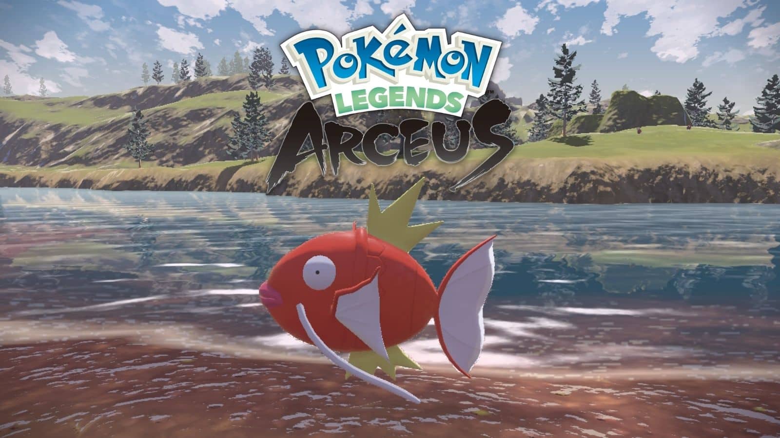 pokemon legends arceus magikarp lake header
