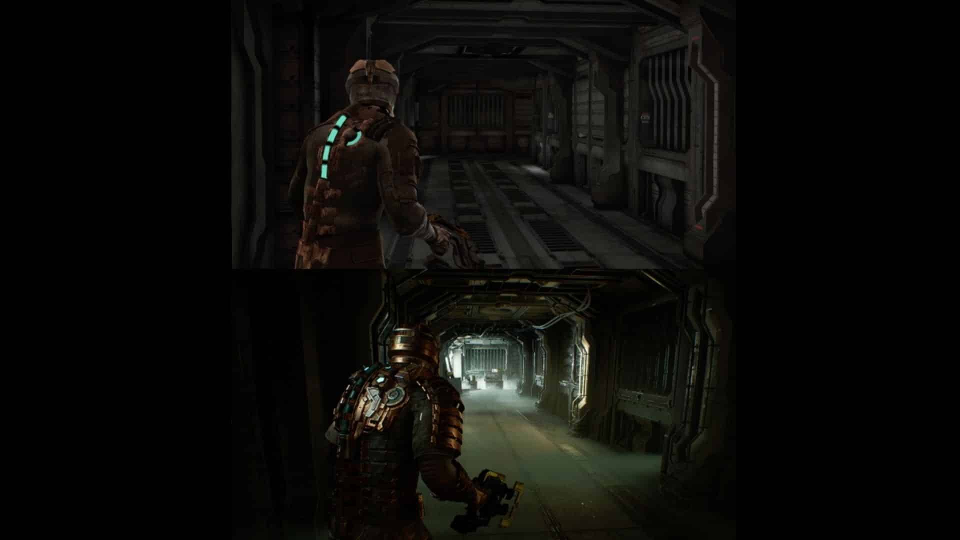 comparison of original dead space and dead space remake