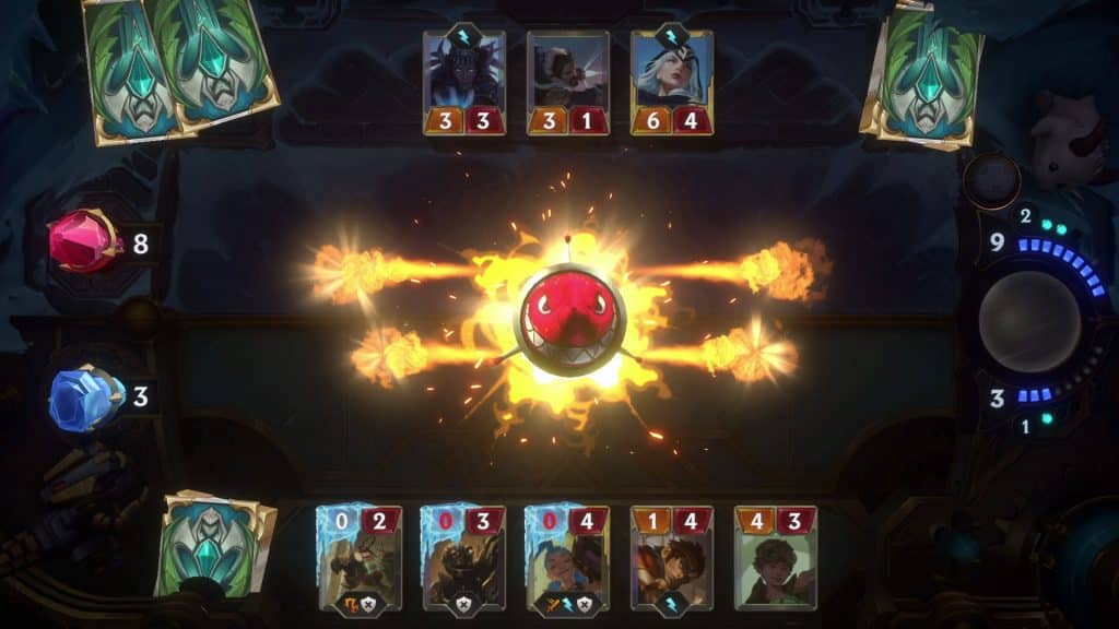 Legends of Runeterra screenshot showing Jinx's ability