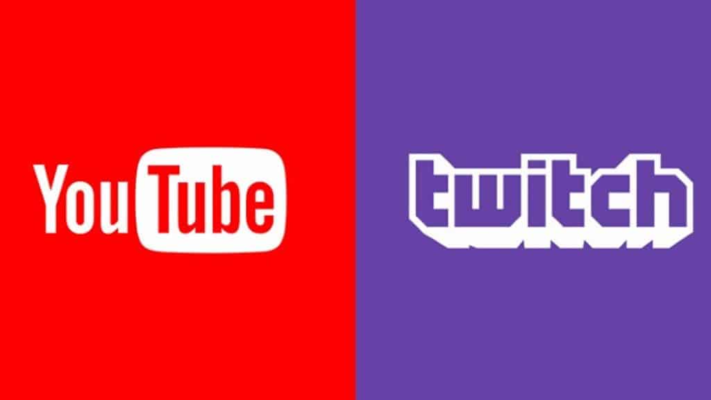 twitch and youtube