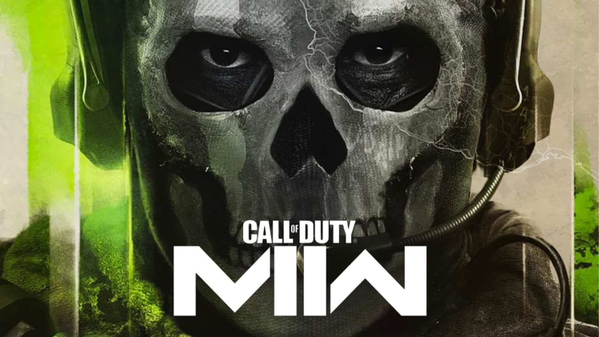Modern Warfare 2 2022 cover art with Ghost